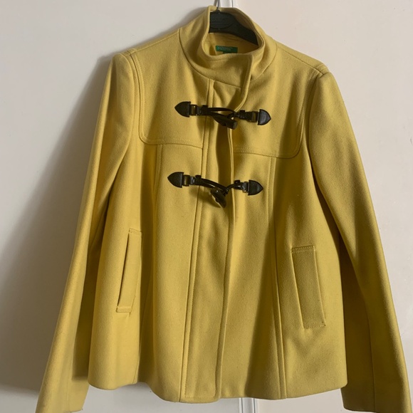 United Colors of Benetton Duffle Coat with removal Hood - Picture 4 of 4